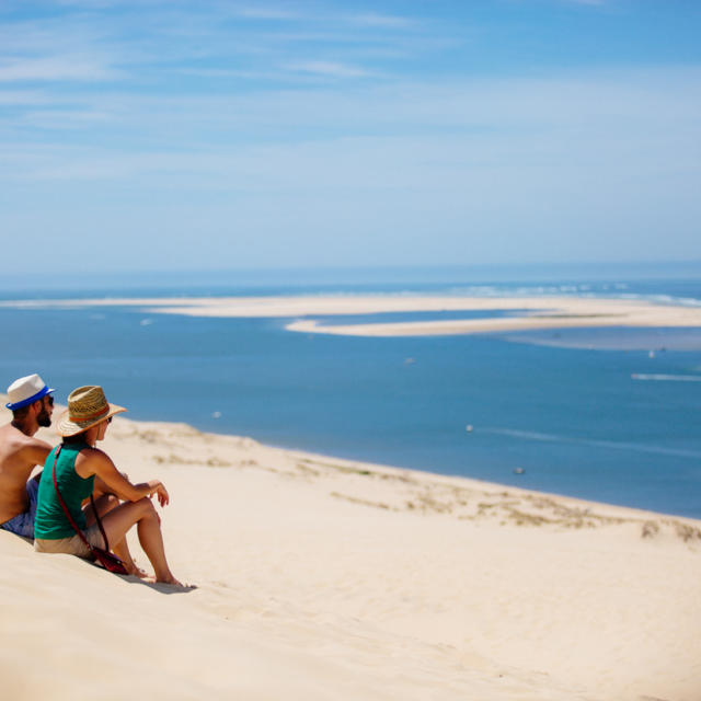 On a marché sur la dune