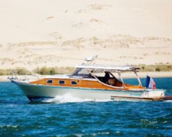 Tour Bassin Arcachon privatif Cap Gourmand bateau